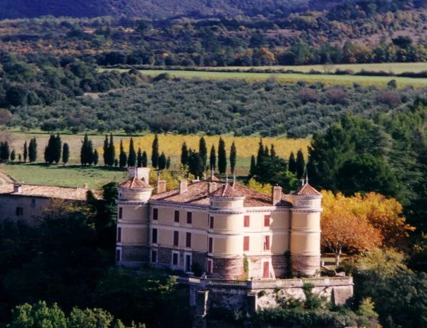 Château Rousset vue aérienne